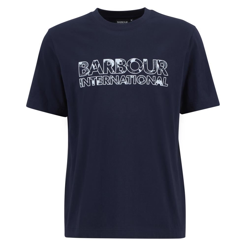 Barbour International Unite Graphic T-Shirt Navy